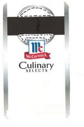 MC MCCORMICK CULINARY SELECTS logo
