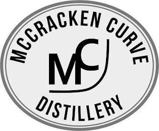 MC MCCRACKEN CURVE DISTILLERY logo