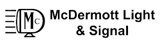 MC MCDERMOTT LIGHT & SIGNAL logo