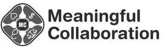 MC MEANINGFUL COLLABORATION logo