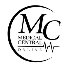 MC MEDICAL CENTRAL 0N LINE logo