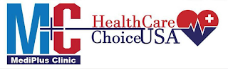 MC MEDIPLUS CLINIC HEALTH CARE CHOICE USA logo