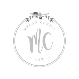MC MEGAN CURTIS LAW logo