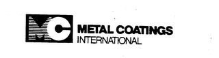 MC METAL COATINGS INTERNATIONAL logo