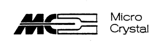 MC MICRO CRYSTAL logo