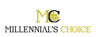 MC MILLENNIAL'S CHOICE logo