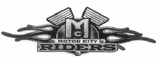 MC MOTOR CITY RIDERS logo