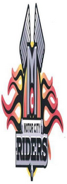 MC MOTOR CITY RIDERS logo