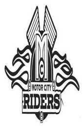 MC MOTOR CITY RIDERS logo