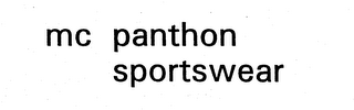 MC PANTHON SPORTSWEAR logo
