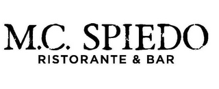 M.C. SPIEDO RISTORANTE & BAR logo