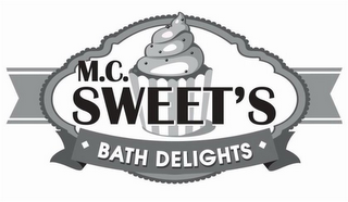 M.C. SWEET'S BATH DELIGHTS logo