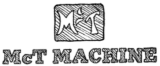 MC T MC T MACHINE logo