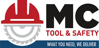 MC TOOL & SAFETY WHAT YOU NEED, WE DELIVER logo