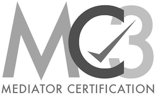 MC3 MEDIATOR CERTIFICATION logo