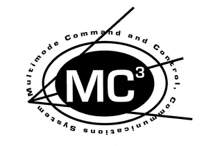 MC3 MULTIMODE COMMAND AND CONTROL, COMMUNICATIONS SYSTEM logo