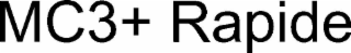 MC3+ RAPIDE logo