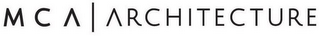 MCA ARCHITECTURE logo