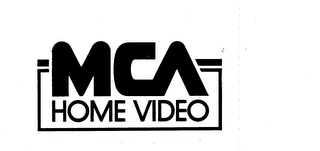 MCA HOME VIDEO logo