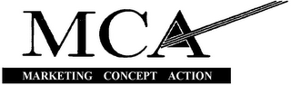 MCA MARKETING CONCEPT ACTION logo
