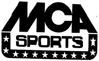 MCA SPORTS logo