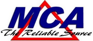 MCA THE RELIABLE SOURCE logo
