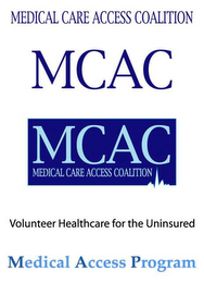 MCAC MEDICAL CARE ACCESS COALITION logo