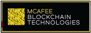 MCAFEE BLOCKCHAIN TECHNOLOGIES logo