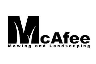 MCAFEE MOWING AND LANDSCAPING logo