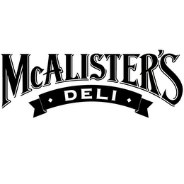 MCALISTER'S DELI logo