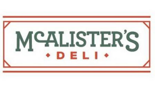 MCALISTER'S DELI logo