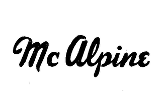 MCALPINE logo