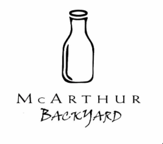 MCARTHUR BACKYARD logo