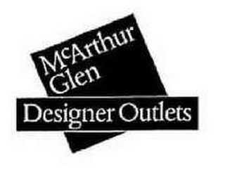 MCARTHUR GLEN DESIGNER OUTLETS logo