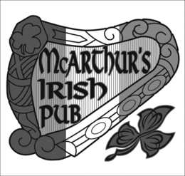 MCARTHUR'S IRISH PUB logo