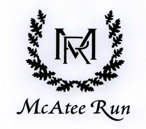 MCATEE RUN logo