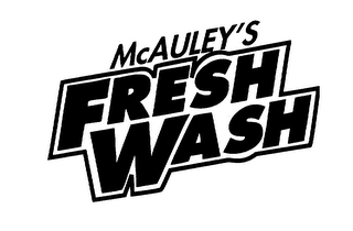 MCAULEY'S FRESH WASH logo