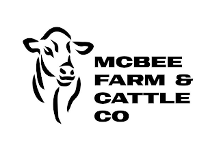 MCBEE FARM & CATTLE CO logo