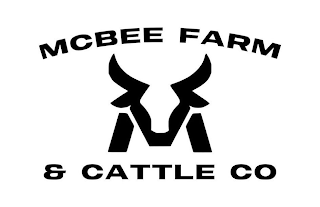 MCBEE FARM & CATTLE CO logo