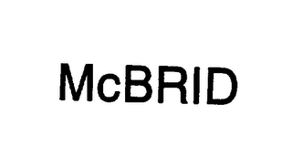MCBRID logo