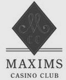 MCC MAXIMS CASINO CLUB logo