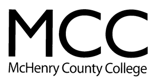 MCC MCHENRY COUNTY COLLEGE logo