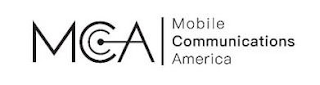 MCCA MOBILE COMMUNICATIONS AMERICA logo