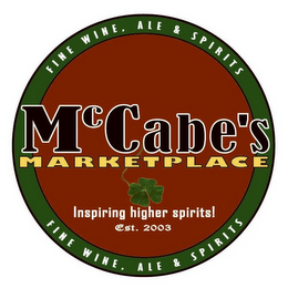 MCCABE'S MARKETPLACE logo