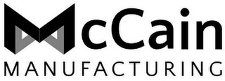 MCCAIN MANUFACTURING logo