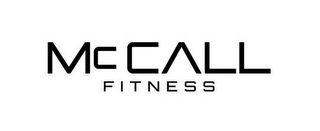 MCCALL FITNESS logo