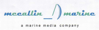 MCCALLIN MARINE A MARINE MEDIA COMPANY logo