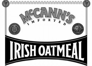 MCCANN'S IMPORTED IRISH OATMEAL logo