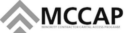 MCCAP MINORITY CONTRACTOR CAPITAL ACCESS PROGRAM logo