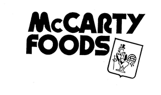 MCCARTY FOODS logo